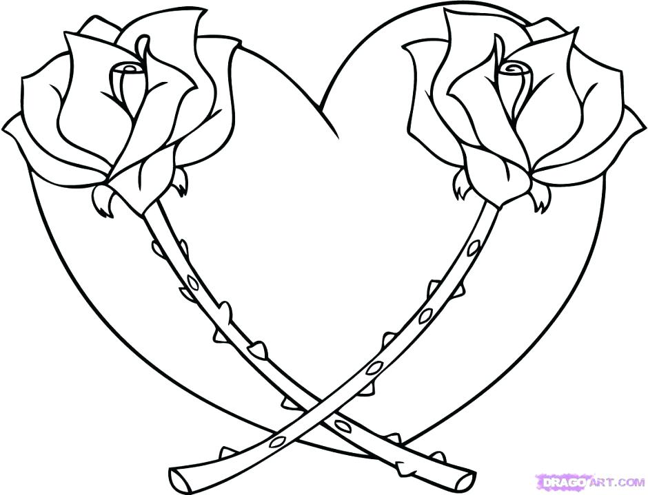 940x719 Heart Coloring Book As Well As Human Heart Coloring Page The Human