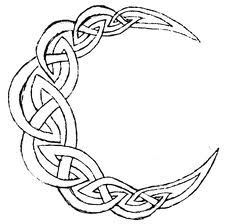 225x224 Celtic Crescent Moon Drawing Other Tattoos On The Lion