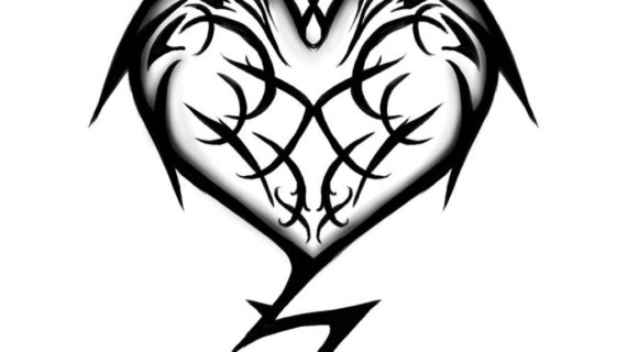 570x320 Love Heart Drawings Free Download Best Love Heart Drawings