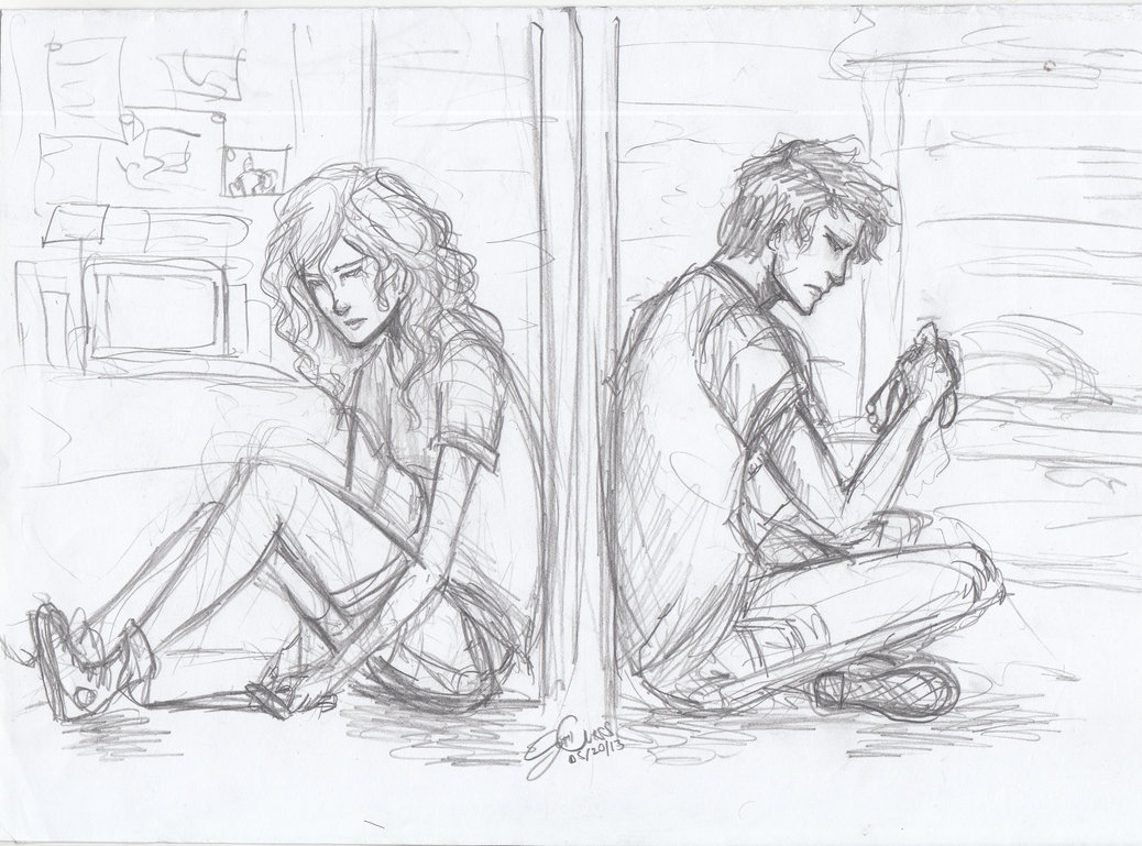 1038x769 Sad Love Sketch Image Sketch Pics Of 3d Love 3d Love Drawing 11 Hd