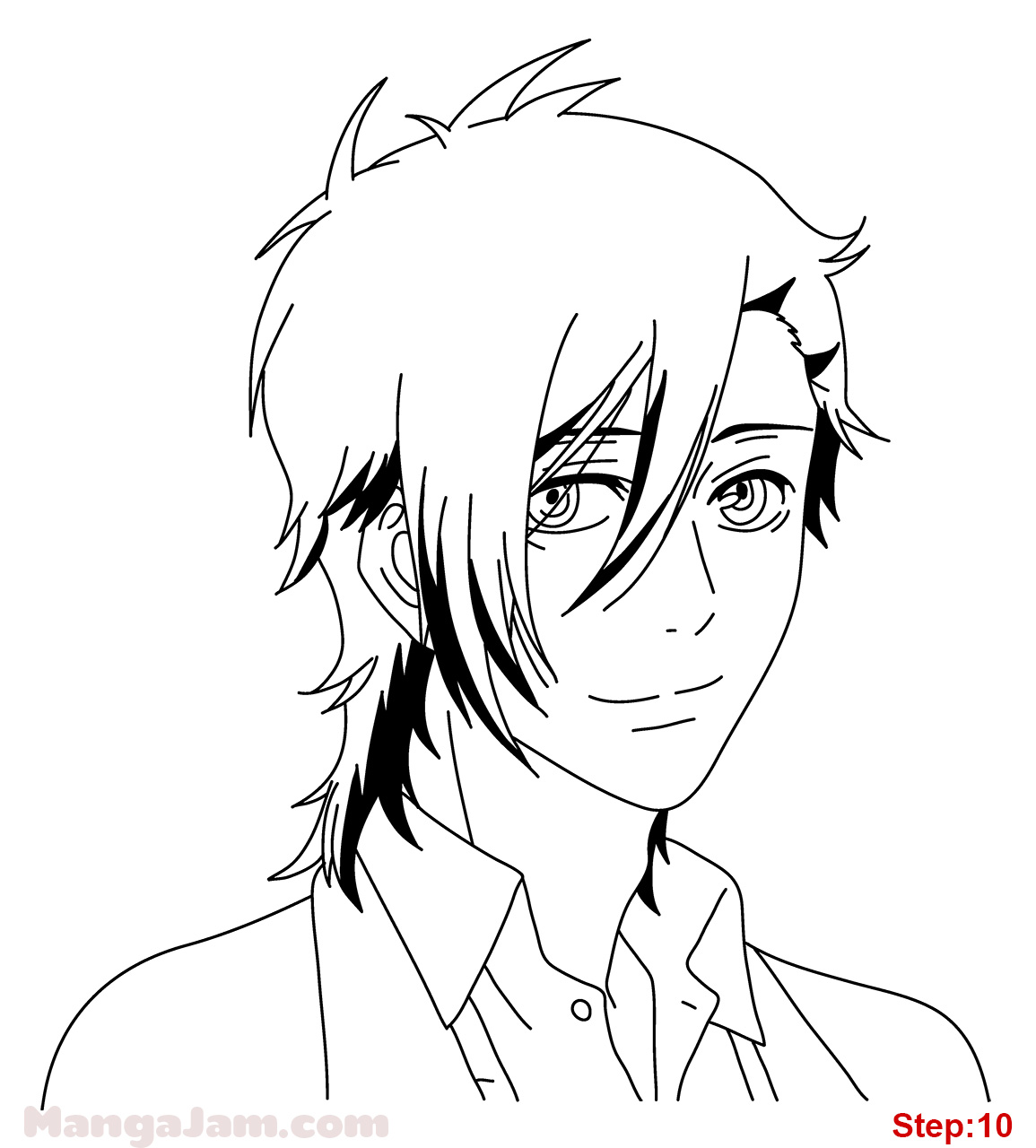 1155x1280 How To Draw Yamato Kurosawa From Say I Love You