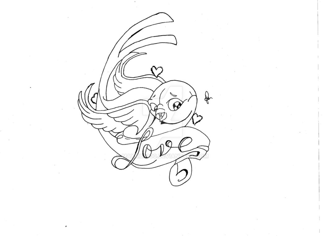 1049x762 Love Bird By Maxkill300