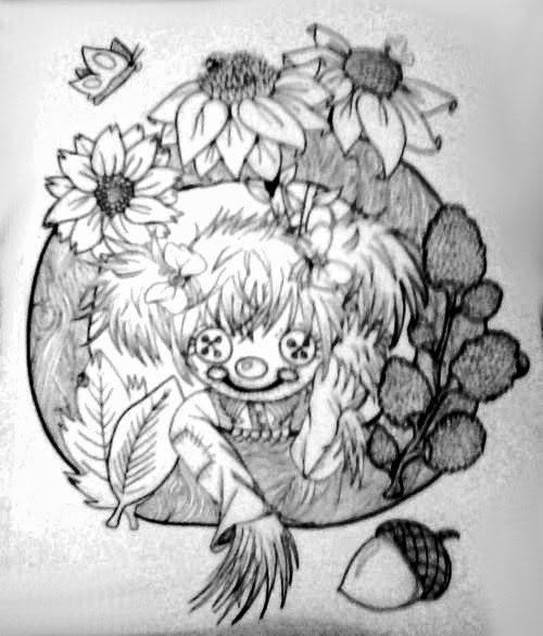 500x586 The Factoid Firefly Coloring Vs Rendering (Drawing)