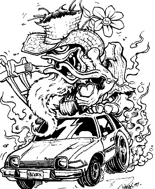 500x607 173 Best Lowrider And Other Cars To Color Images