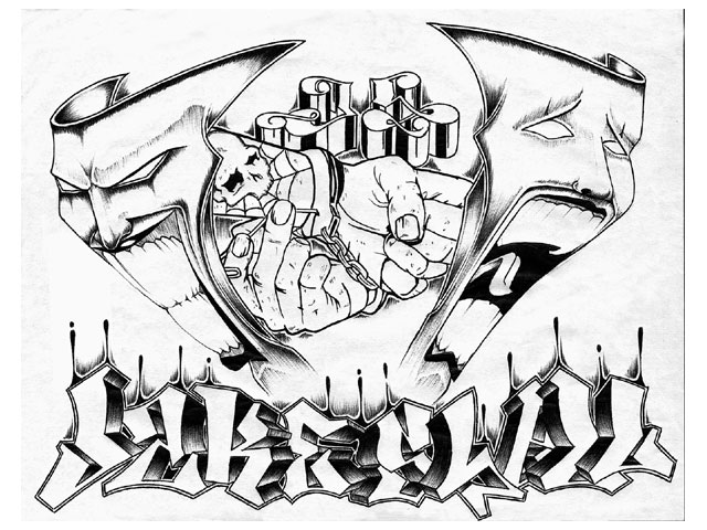 640x480 Black And White Sketches