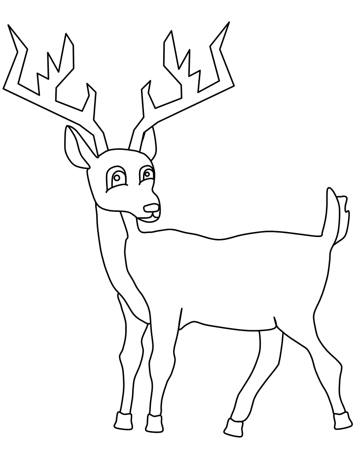 720x960 Deer Coloring Pages Deer Coloring Book Lowrider Car Pictures
