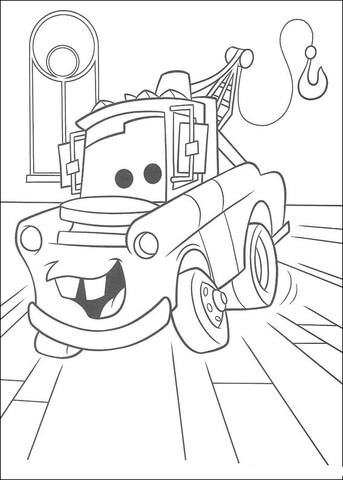 343x480 Mater Truck Coloring Page Free Printable Coloring Pages