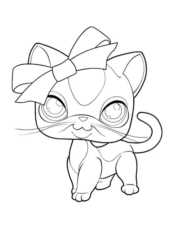 580x800 Coloring Page Littlest Pet Shop