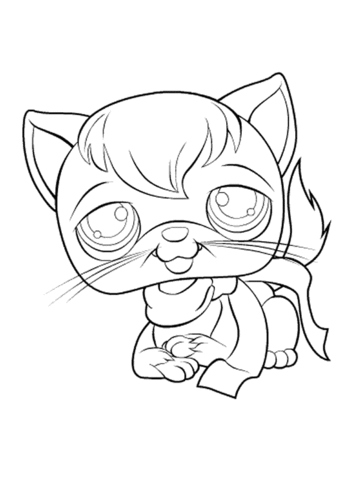 348x480 Littlest Pet Shop Coloring Page Free Printable Coloring Pages