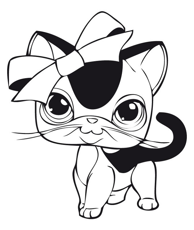 650x771 Lps Coloring Pages Cat Coloring Pages Lps