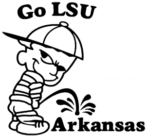 300x280 Go Lsu Car Or Truck Window Decal Sticker