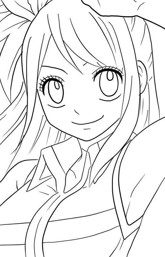 Lucy Heartfilia Drawing at GetDrawings | Free download