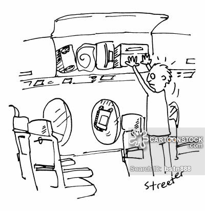 400x412 Hand Luggage Cartoons And Comics
