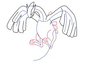 302x227 How To Draw Lugia