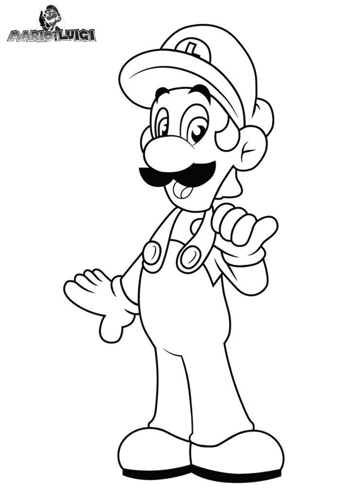 736x1030 Mario And Luigi Coloring Pages Bratz Coloring Pages Coloring