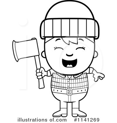 400x420 Lumberjack Clipart