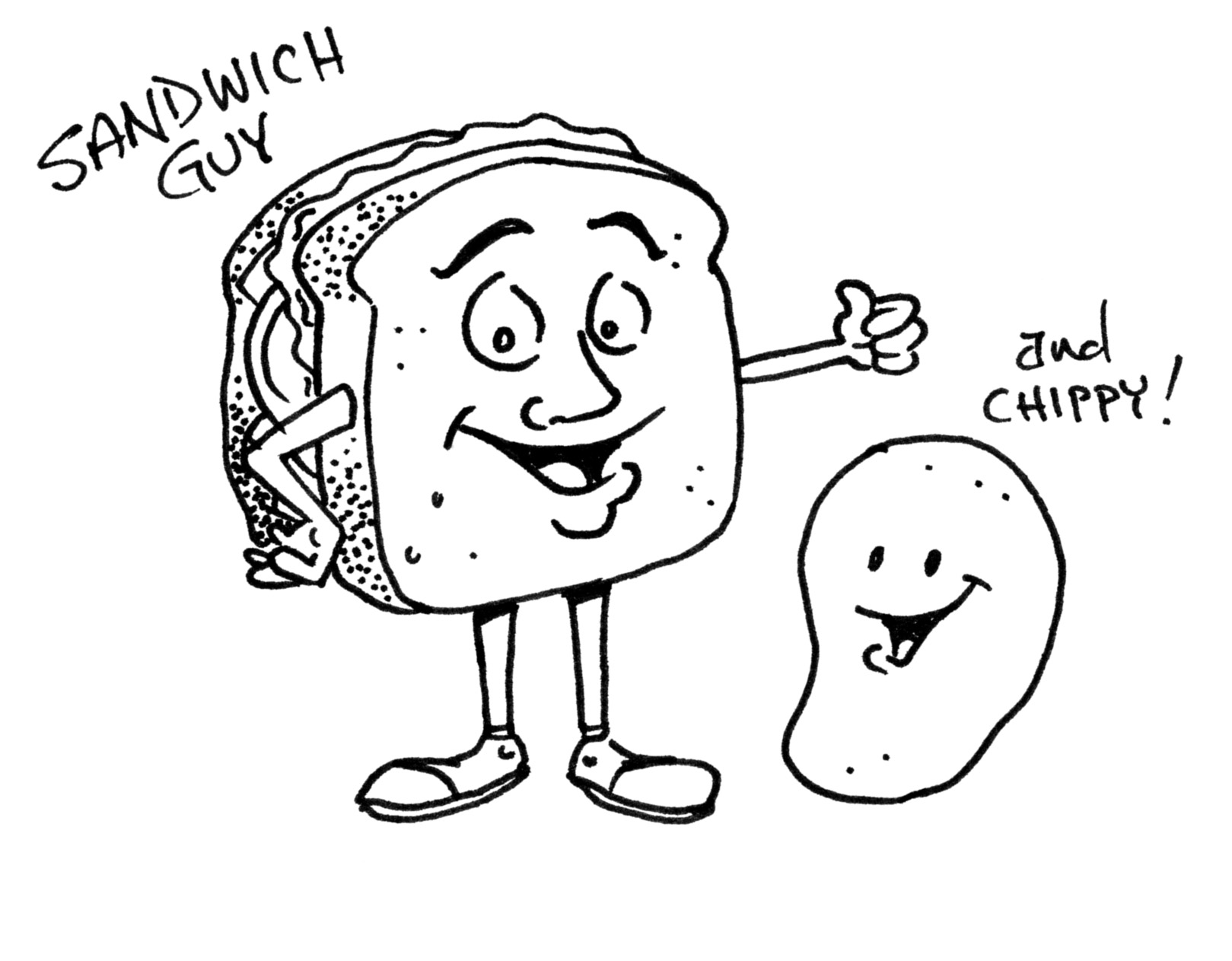 1619x1263 My Drawing Of Lunch Art In The Margins