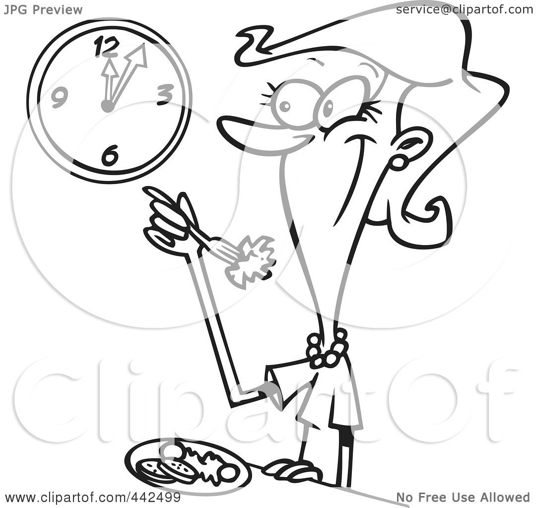 1080x1024 Royalty Free (Rf) Clip Art Illustration Of A Cartoon Black