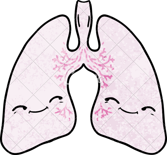 550x511 Lungs Icon Art