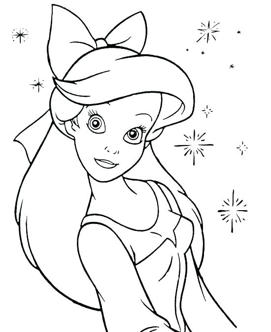 550x673 Elegant Human Coloring Pages Kids Face Page Drawing And Picture