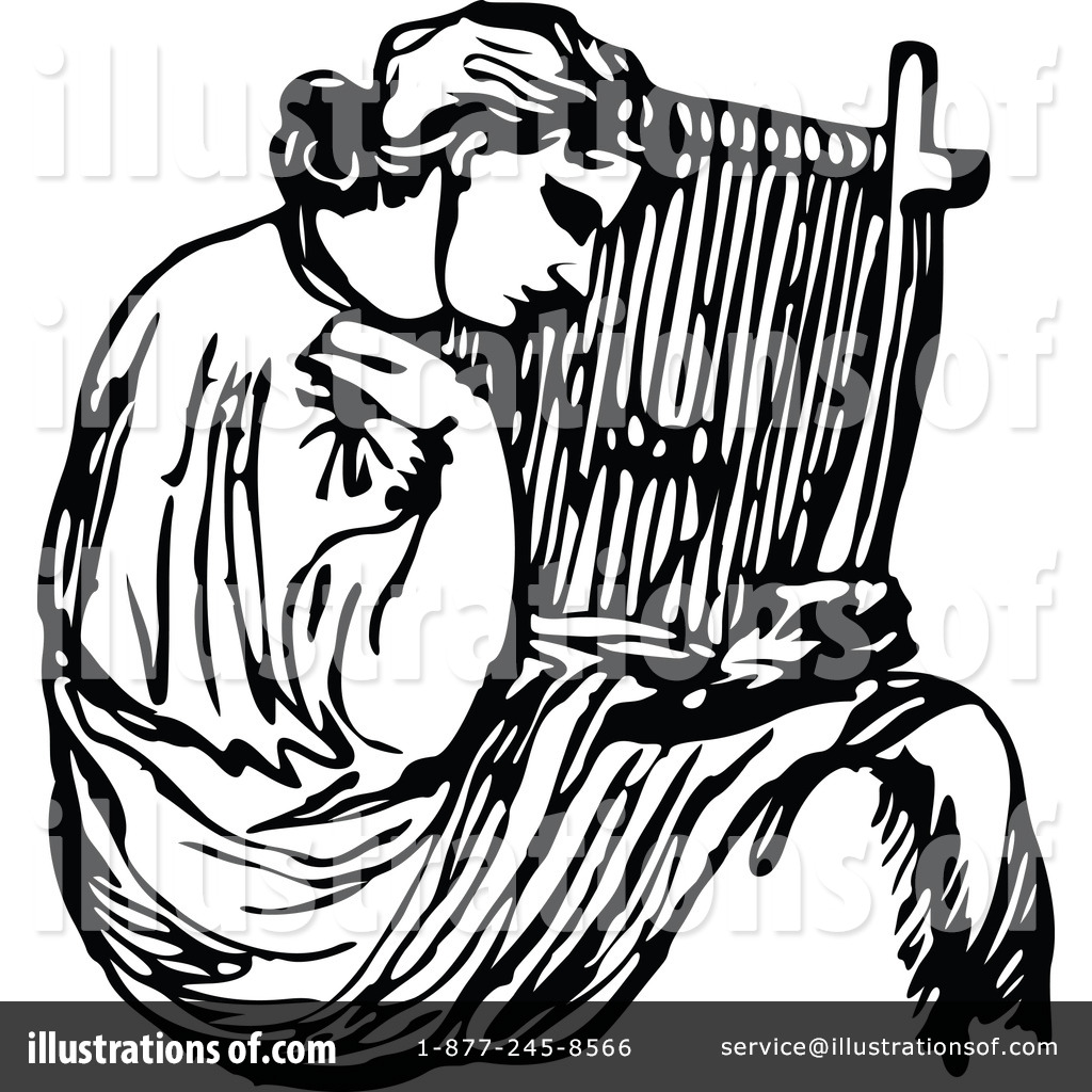 1024x1024 Lyre Clipart