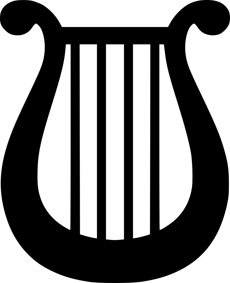 796x980 Lyre Instrument Svg Png Icon Free Download ( 496635