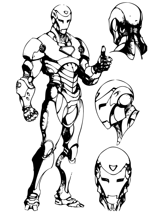 670x867 Iron Man Drawing For Teenagers Coloring Page H Amp M Coloring Pages