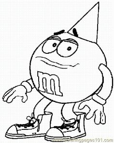 236x295 Download M And M Coloring Pages