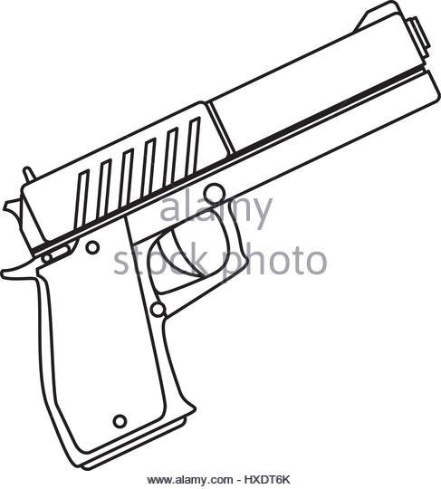 487x540 Handgun Black And White Stock Photos Amp Images