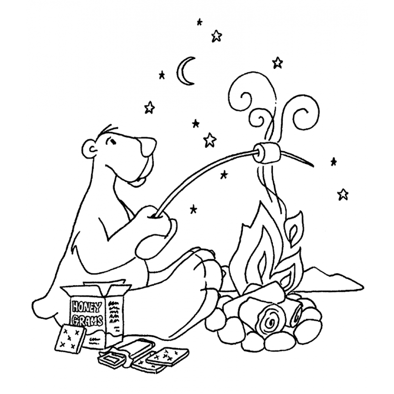 800x800 Jones Wood Mounted Stamp