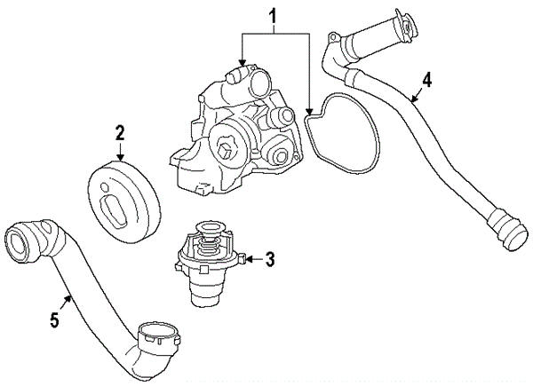 600x435 Bmw M4 Water Pump Oem Parts