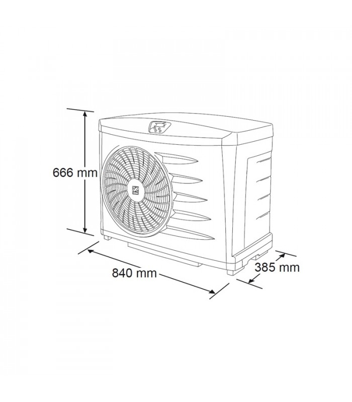 700x800 Zodiac Z200 M4 Bomba De Calor