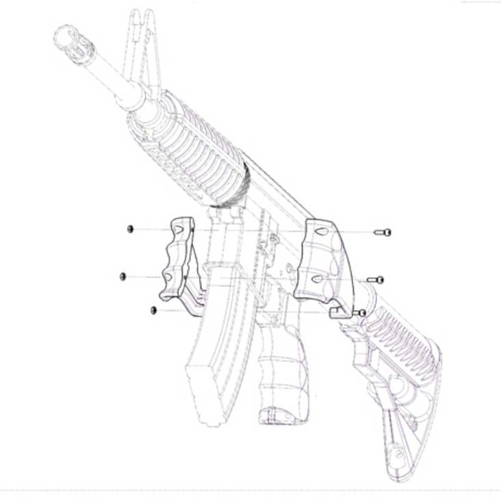 M4 Rifle Drawing at GetDrawings | Free download