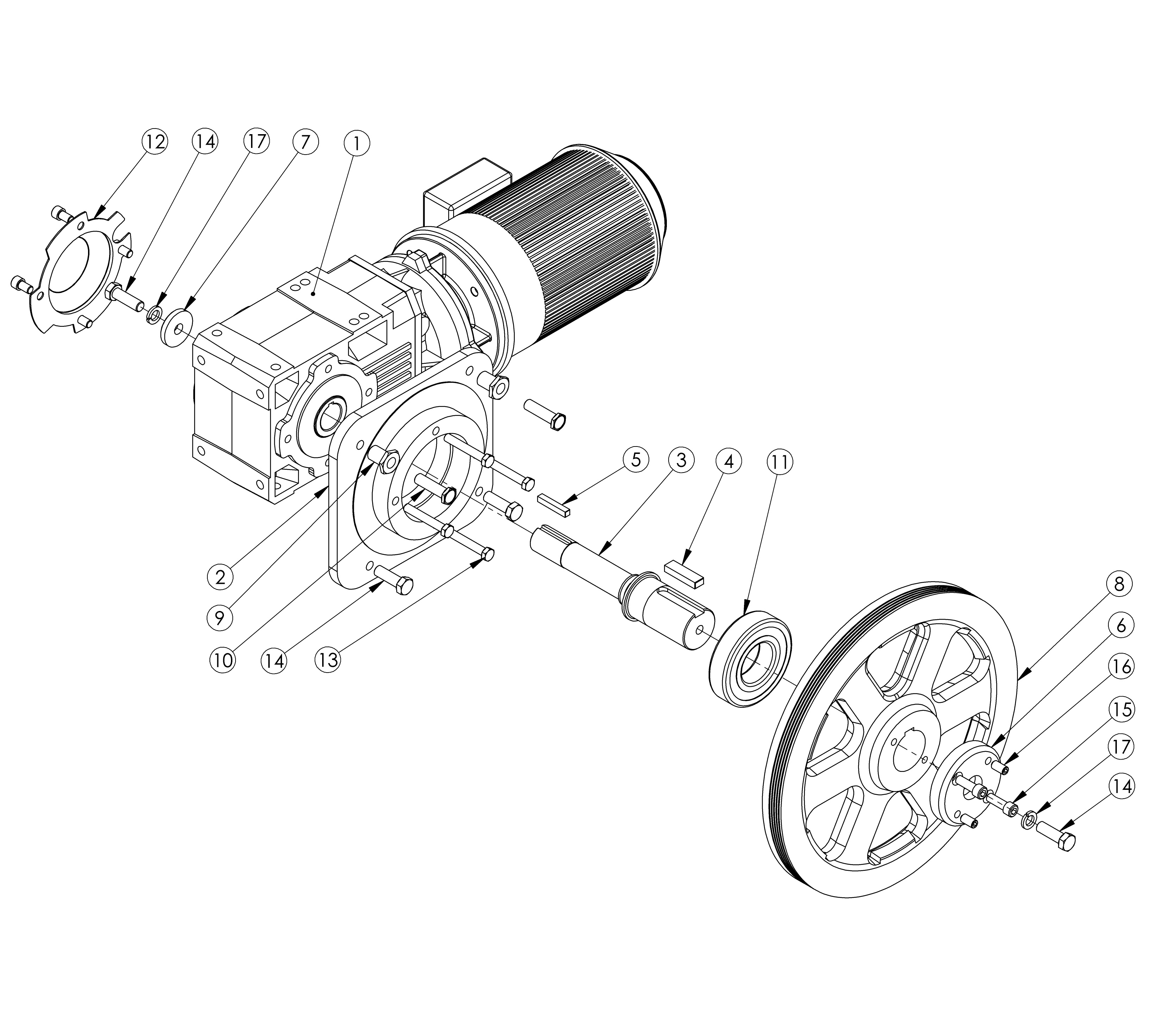 3269x2942 A412 Gear Box Kit
