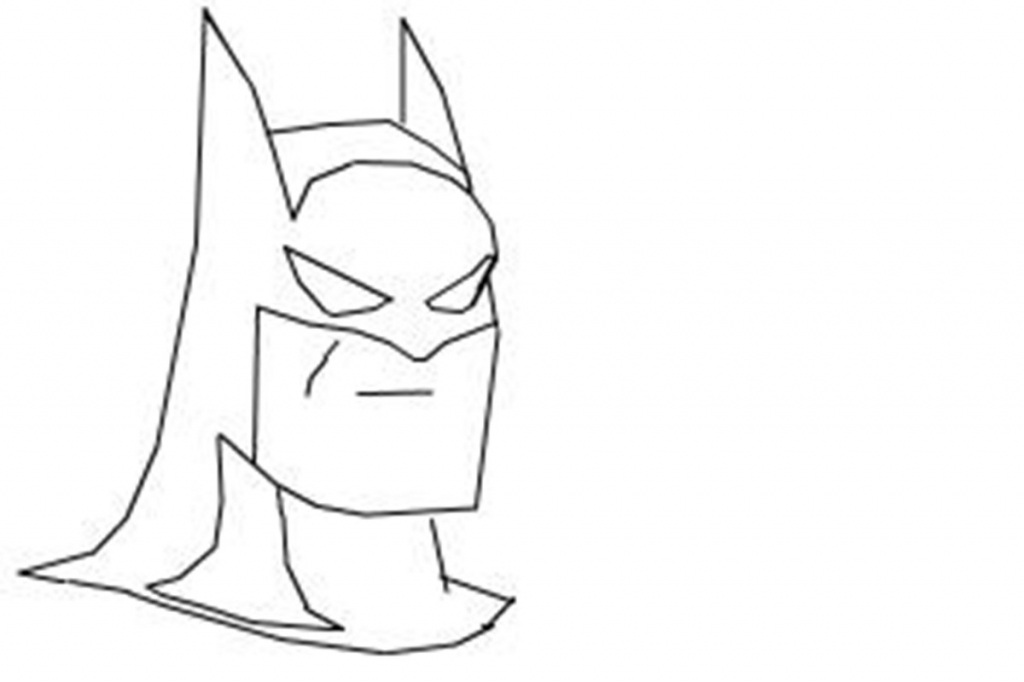 1024x682 Batman Easy Drawing Batman Drawing Best Images Collections Hd