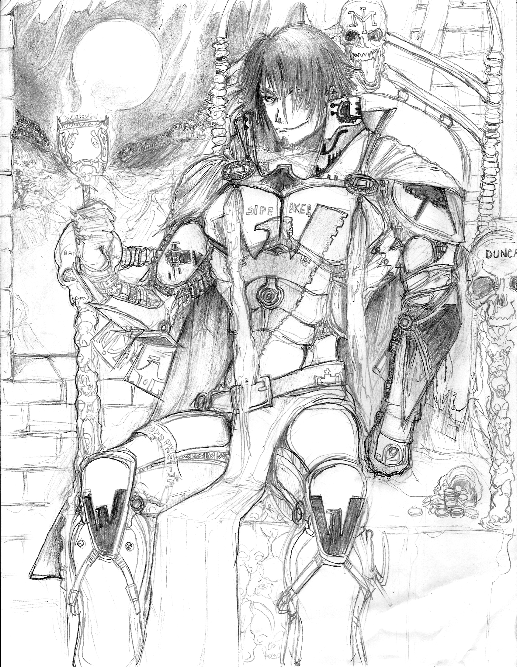 1700x2193 Macbeth By Werewinterwolf