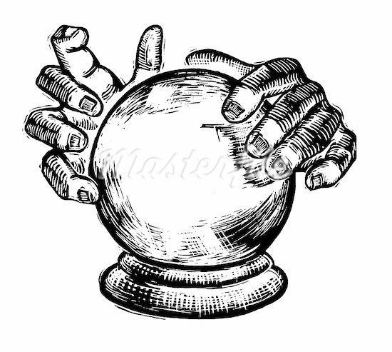 550x493 Crystal Ball Drawing