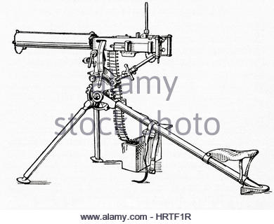 390x320 Machine Gun Mounted On A Military Vehicle Stock Photo, Royalty