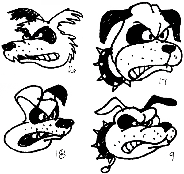 600x568 Drawings Of Mad Dogs 3