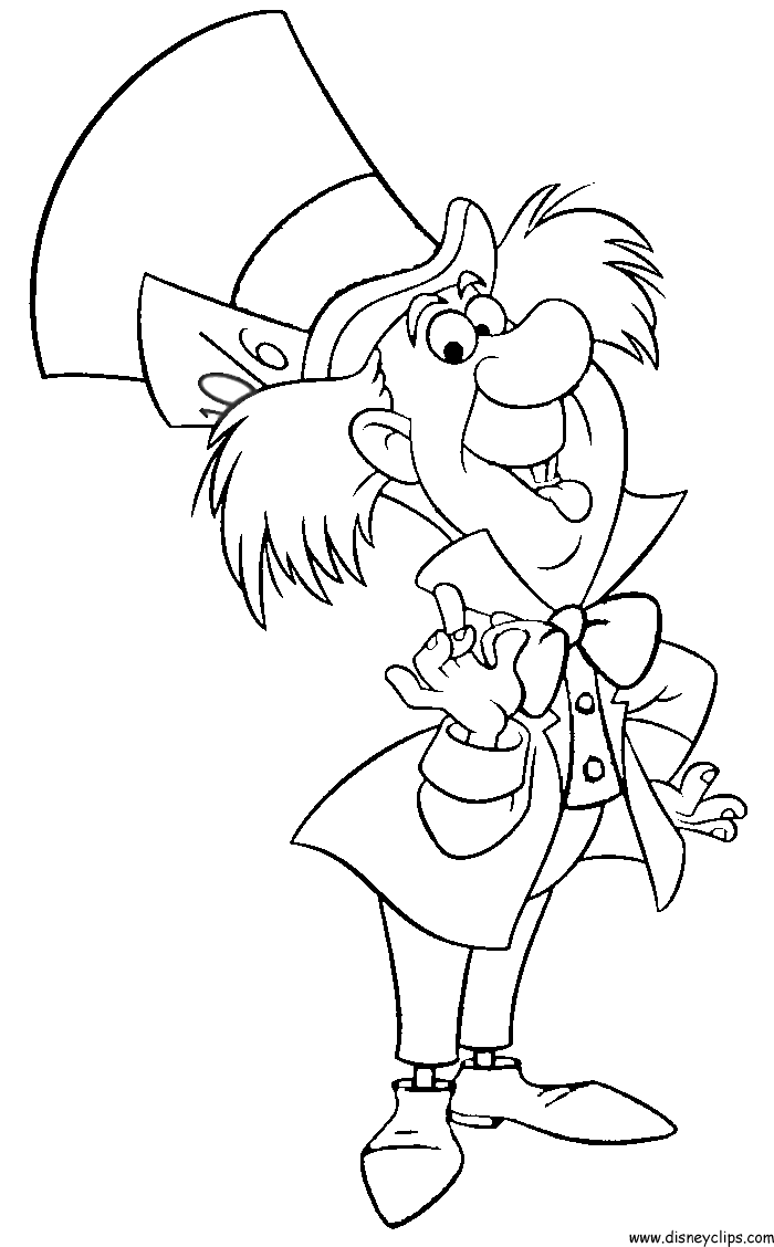 Mad Hatter Cartoon Drawing at GetDrawings | Free download
