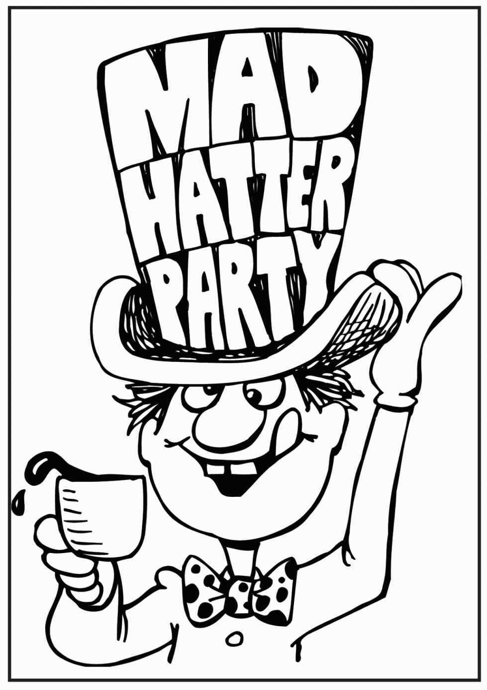 979x1386 Drawing Mad Hatter And The March Hare