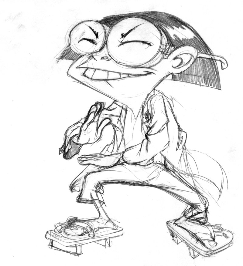 800x877 Japanese Mad Scientist By Akenator