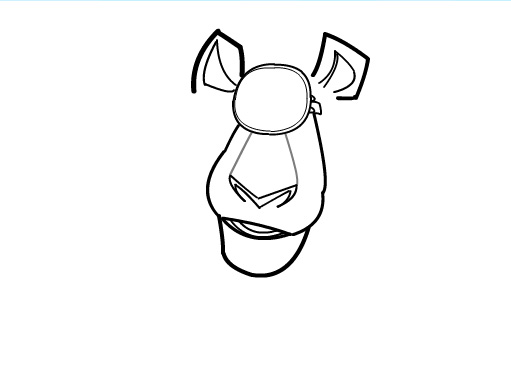 511x380 How To Draw Alex From Madagascar 3 Part 2 By Sketchheroes