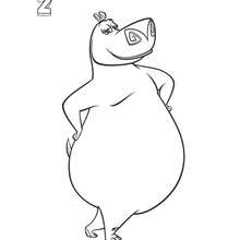 220x220 Madagascar 2 Coloring Pages
