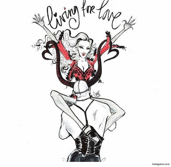 Madonna Drawing