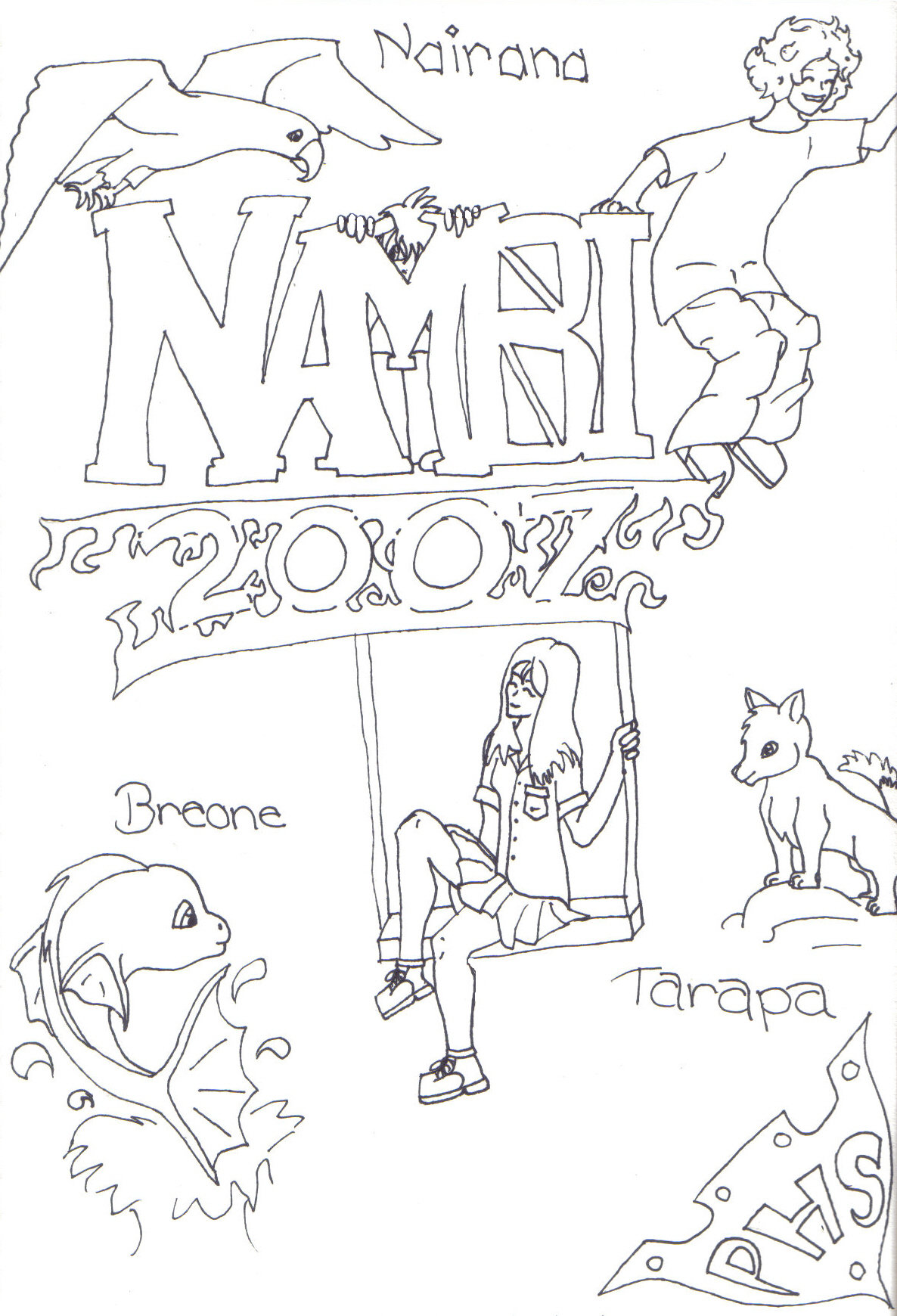 1186x1740 School Magazine Cover By Narkeza