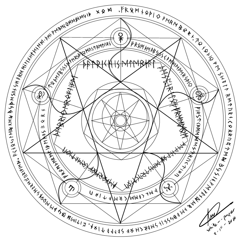 768x768 Magic Circle