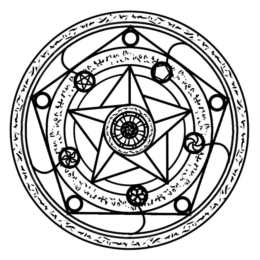 Magic Circle Drawing at GetDrawings | Free download