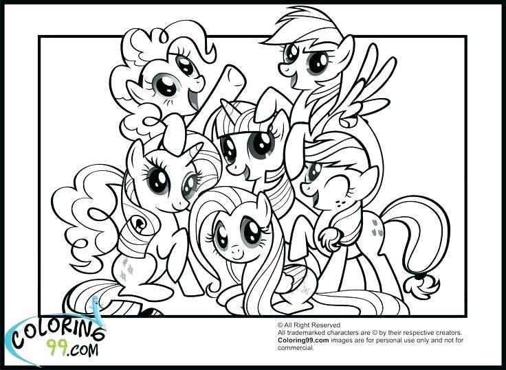 736x539 My Little Pony Friendship Is Magic Pictures To Color My Little