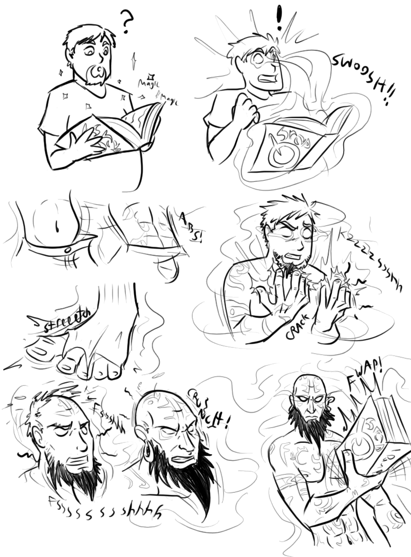 800x1084 Madazi Gets A Magic Book By Furii